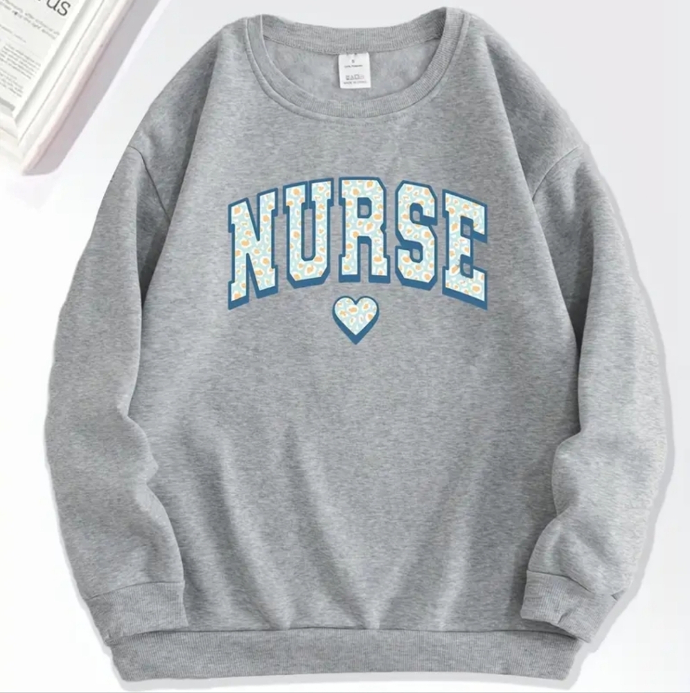Nurse Gray Sweatshirt NWT
